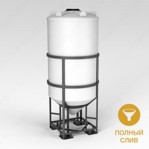 Емкость ФМ 2000л в обрешетке в Ишиме