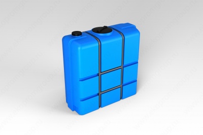 Емкость K 1000л в обрешетке в Ишиме