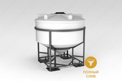 Емкость ФМ 3000л в обрешетке в Ишиме