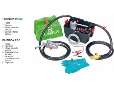 Piusi Box Pro комплект заправочный дизельного топлива солярки в Ишиме