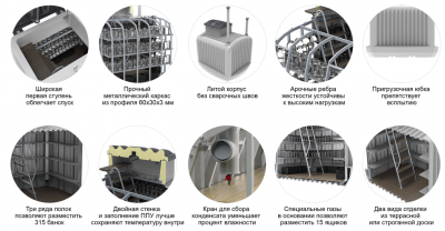 Погреб Rostok 8000 СТАНДАРТ в Ишиме