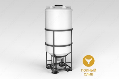 Емкость ФМ 2000л в обрешетке в Ишиме