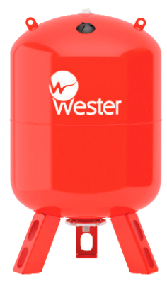 Мембранный бак для отопления WESTER WRV200 в Ишиме